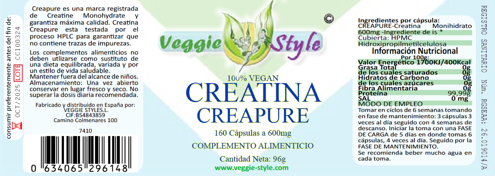 Veggie-Style-Creatina-Creapure