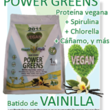 Veggie Style-Power-Greens-batido-de-Proteína-Vegana-con-moringa-Spirulina-Chlorella-cañamo-maca-sabor-Vainilla